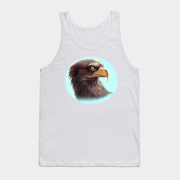 Proud Eagle Tank Top by Artofokan